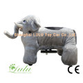 grå elefant leksaksbil