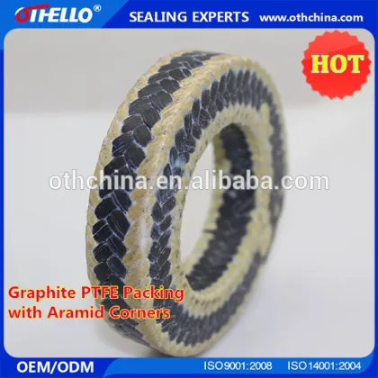 Aramid Graphite PTFE Packing for Steam Valve Pump from Hebei OTHELLO