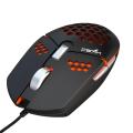 8000dpi Wired Hole Gaming Mouse med fläktprogrammering