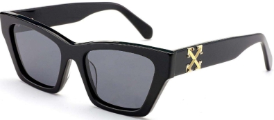 C1 Acetate Sunglasses  Black