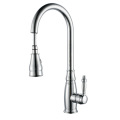 Latón de 360 ​​grados Gurn Tire Down Kitchen Faucet