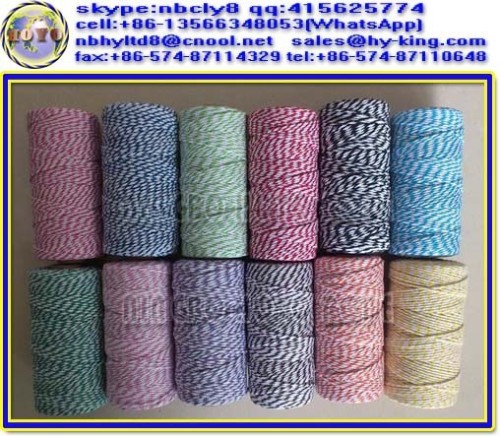 100% black cotton twine , twisted cotton rope , twisted cotton rope