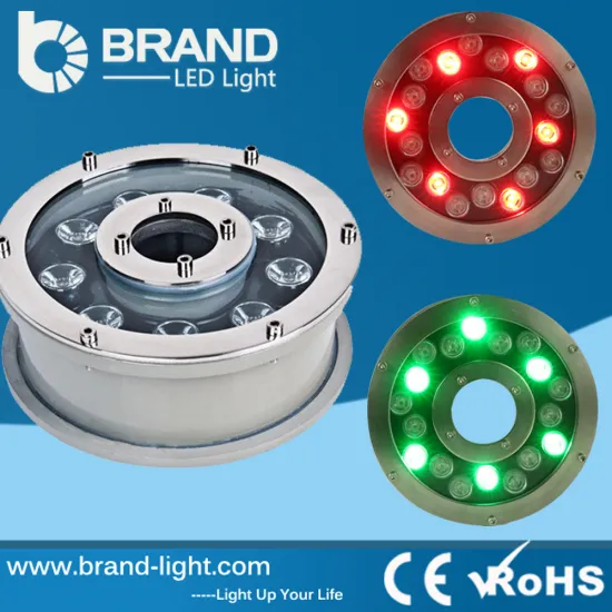 make in china best price new design rgb 512 underwater spot pond led light