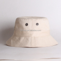 Mode 100 % bomull vit broderi Baby Bucket Hats