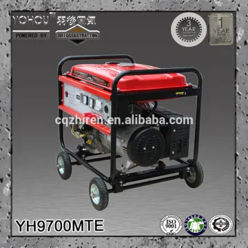 12V dc battery 380V ac electric gasoline generator