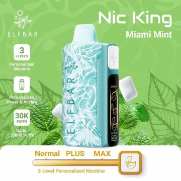 Elf Bar Nic king 30k puff Vape asli