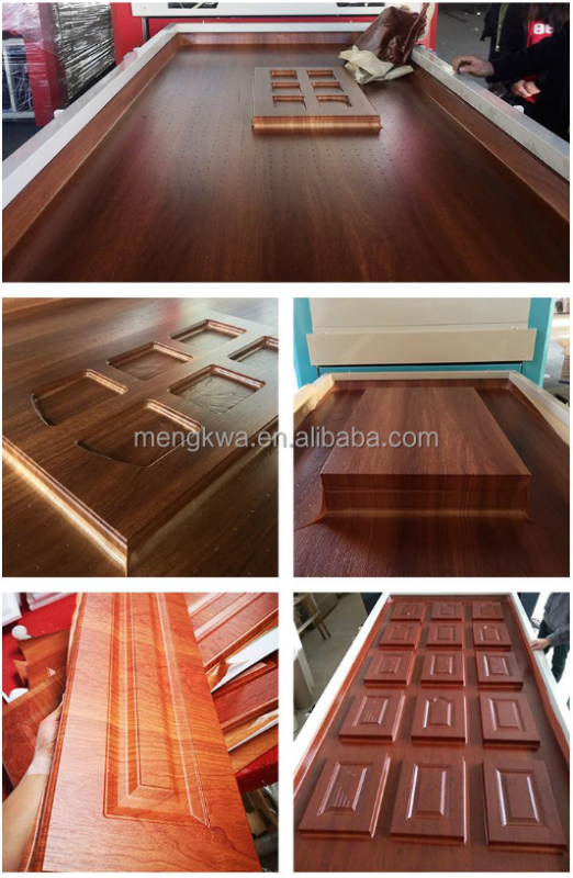 Automatic Vacuum Hot Press Profile Press Making Machine for Furniture Cabinet Doors
