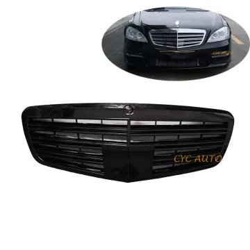 Hot Sale AMG Grille Black Color Front Bumper Grille for Mercedes Benz S Class W221 2009-2013