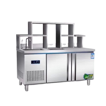 Modular Cocktail Cabinet and Bar Prep Table for Restaurants - Stainless Steel Factory