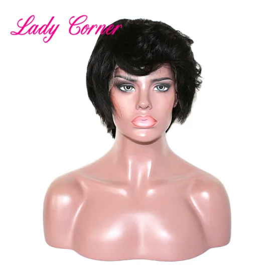 Ali Cheveux short bob style NO.2 Indian hair lace frontal wig,  bob human hair wig for women
