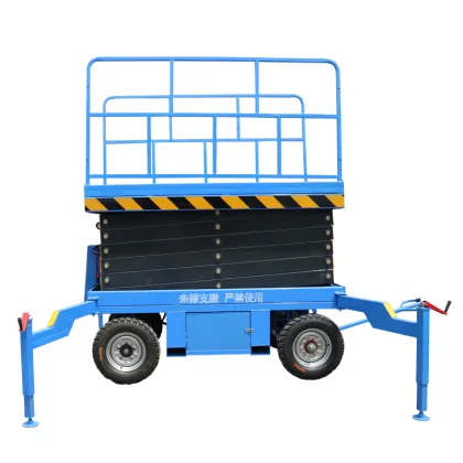 Mobile Scissor Lifting Platform