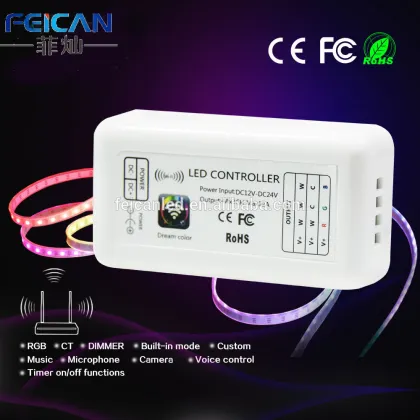 Plastic shell WIFI dimmer switch led group controller