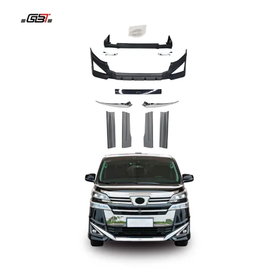 GBT Factory Vellfire ANH35 Aero Model Conversion Kit - Bumper Lips and Facelift Accessories for 2019-On Vellfire 30 Model