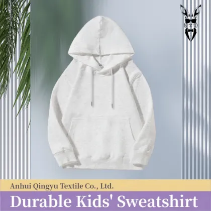 Custom Light Panel Kids Hooded Sweatshirts