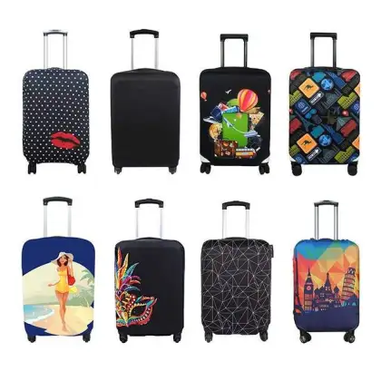 High Quality Custom Spandex Luggage Cover - Fashion Print Protector