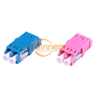 LC / APC UPC PC DX Type de vis W / O Adaptateur de câble à fibre optique duplex