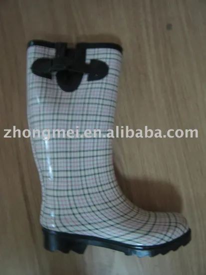 ladies rubber boots(rb-012)