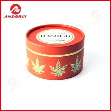 Customized Cosmetic Packaging Round Kraft Box