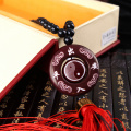 Fashion Car Interior Accessories Ornaments Gold Plated Double Gourd Lucky Entry Car Pendant JETTING
