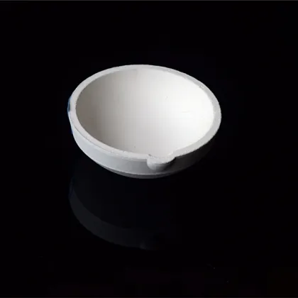 Quartz Melting Gold Bowl Crucible for Platinum