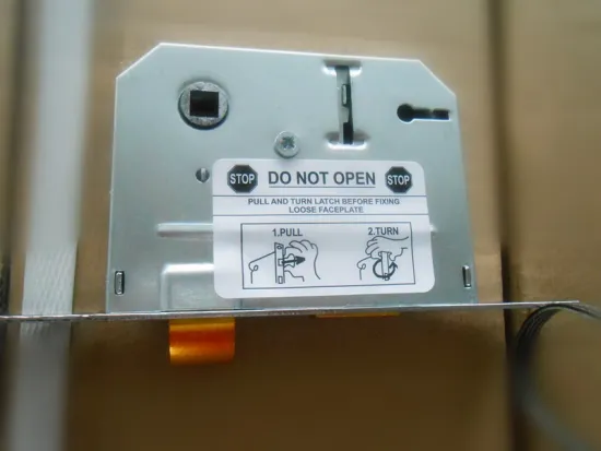 reversible latch 5 levers lock body