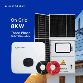 Customized Home Solar Panel Kits 8kW-15kW On-Grid Solar Power Systems for House Use