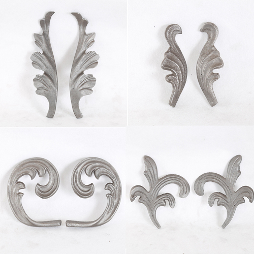 Popular Wrought Iron Leaves For Garden Fence