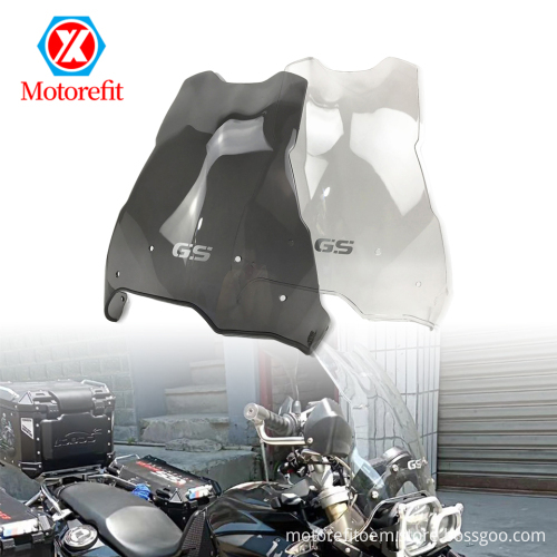 RTS Motorcycle Double Bubble Front Windshield Extension for BMW F650GS/F700GS/F800GS (2008-2018)