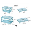 Portable Folding Stackable Storage Box with Lids