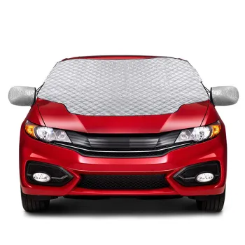 Two Mirror Cover Windshield Snow and Dust Protector