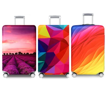 High Quality Fashion Print Hot Sales Spandex Luggage Cover Protector