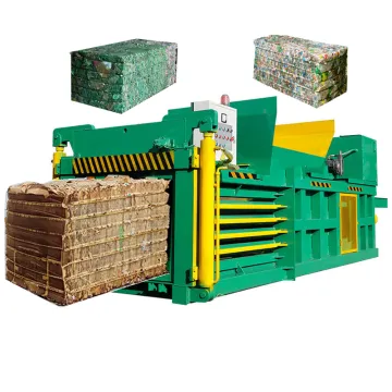 Horizontal Hydraulic Baler Press Machine for Recycling Materials: Specializing in Wastebasket Baling