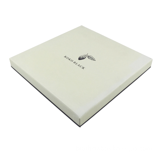 Luxury Chocolate White Paper Box with Tray