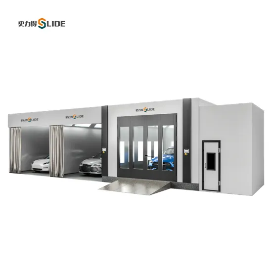 Car and Furniture Spray Booths: SLD Paint Cabin and Water Wash Booths
