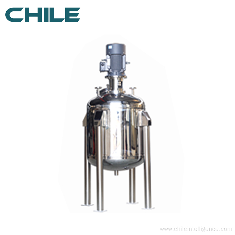 Stainless steel mixing tank for mixing color paste