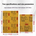 Genuine 3M 2000 Grit Sandpaper