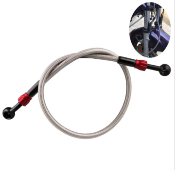 575mm Motorcycle brake Hose Braided Steel Brake Clutch Oil Hose Line Pipe Fit ATV Dirt Pit Bike Car-Styling high strength