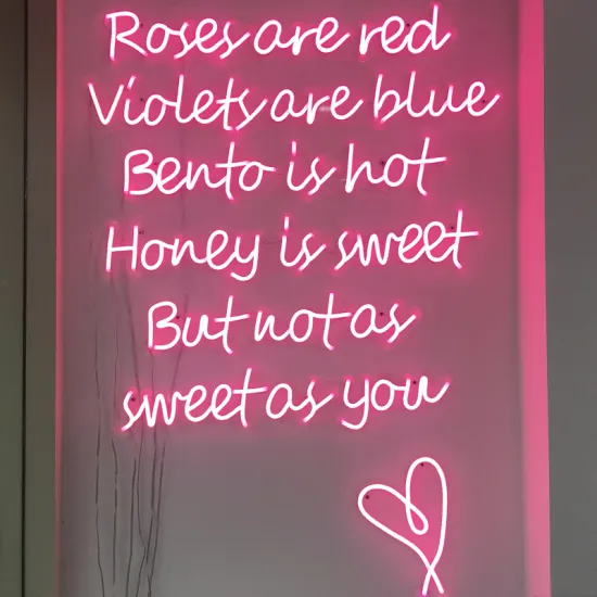 HOME NEON LIGHTING WALL