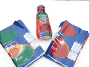 pvc shrink label for packing of plastic labels