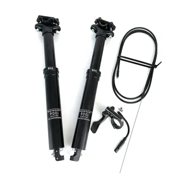 Adjustable Height KS EXA Form 900I Bike Dropper Seatpost with 30.9mm and 31.6mm Seat Tube Compatibility, featuring Hydraulic Mechanism and Remote Wire Control for MTB