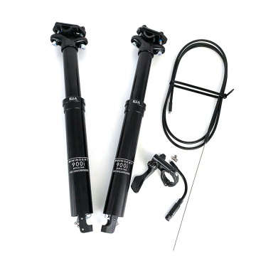 Adjustable Height KS EXA Form 900I Bike Dropper Seatpost with 30.9mm and 31.6mm Seat Tube Compatibility, featuring Hydraulic Mechanism and Remote Wire Control for MTB