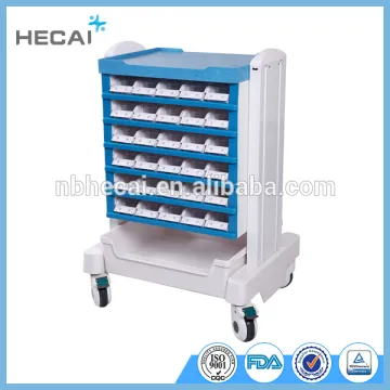 LS-800A ABS Hospital Medicine trolley/ Drug Trolley/ Cart