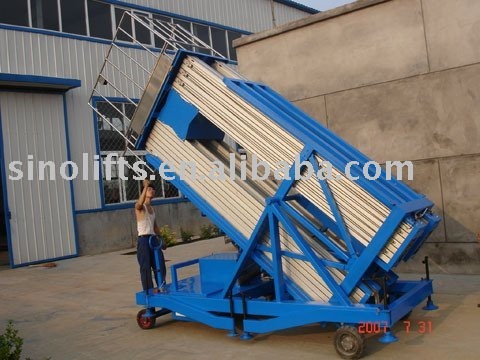 Aluminium lifting table