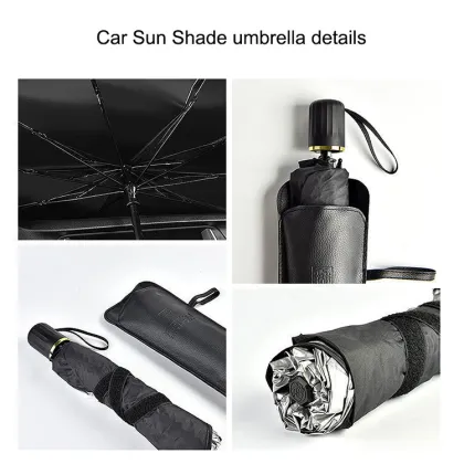 Car Umbrella: Front Windscreen Sun Shield and Glass Sunshade Cover