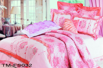 embroidery bedding set,embroider bedding