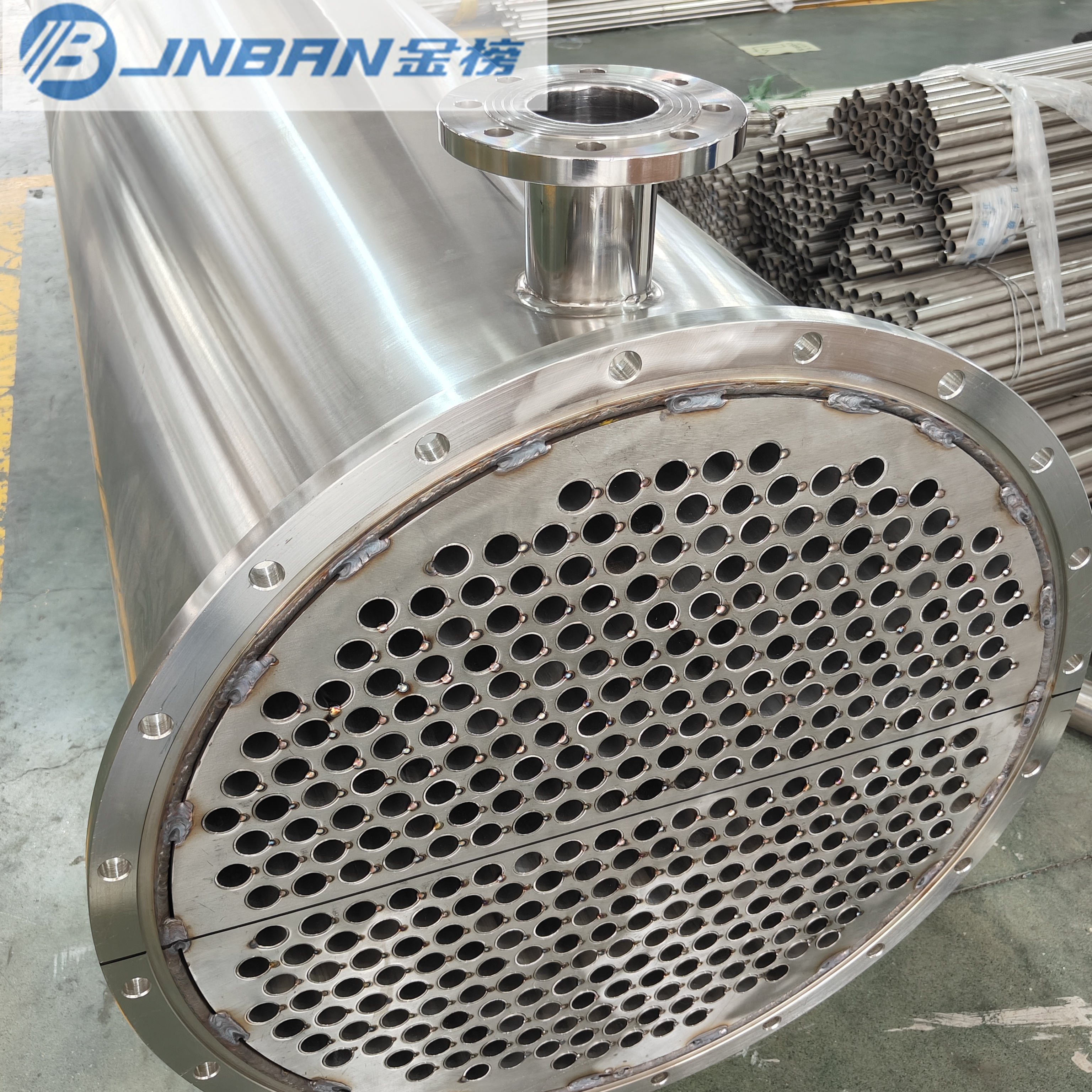 Customizable Asme Shell And Fixed Tube Heat Exchangers In Stainless ...
