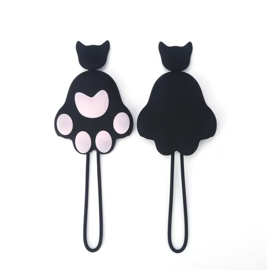 New product cat paw silicone car key cover
