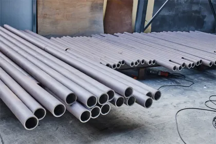 Titanium alloy round tube