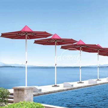 Park outdoor sun umbrellas big umbrellas factory direct wholesale strong sun umbrellas