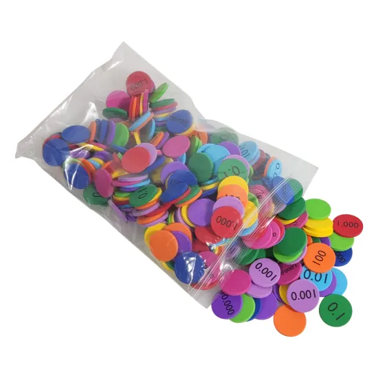 Colorful Eva Magnetic Digital Disc Toy for Children's Education and Cognitive Games